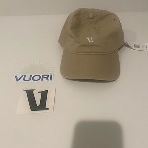 New with tags Vuori hat and stickers